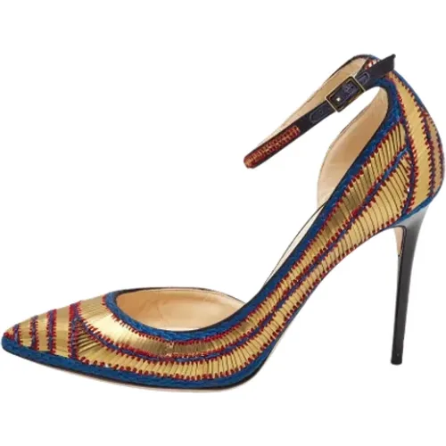 Pre-owned Fabric heels , female, Sizes: 4 UK - Jimmy Choo Pre-owned - Modalova
