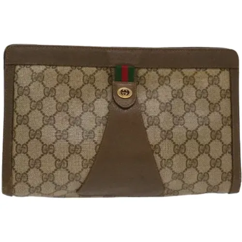 Pre-owned Canvas gucci-bags , female, Sizes: ONE SIZE - Gucci Vintage - Modalova