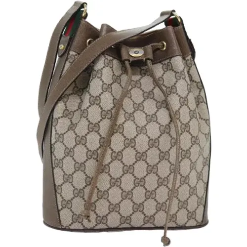 Pre-owned Canvas gucci-bags , female, Sizes: ONE SIZE - Gucci Vintage - Modalova