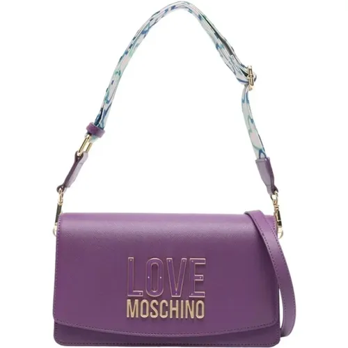 Handbags, female, , Size: ONE SIZE Crossbody Bag - Love Moschino - Modalova