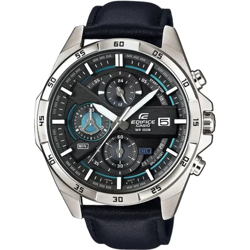 Mens Watch Efr-556L-1Avuef, Quartz, 49mm, 10Atm , male, Sizes: ONE SIZE - Casio - Modalova