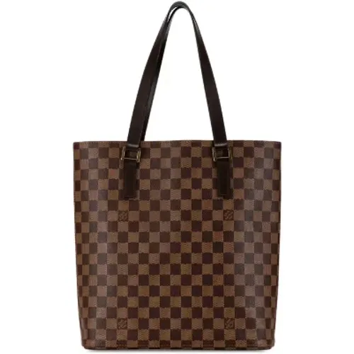 Pre-owned Tote Bags, female, , Size: ONE SIZE Pre-owned Canvas handbags - Louis Vuitton Vintage - Modalova