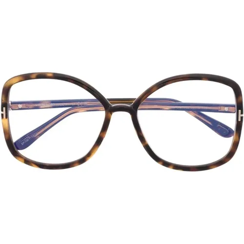 Glasses, female, , Size: 56 MM Ft5845B 052 Optical Frame - Tom Ford - Modalova