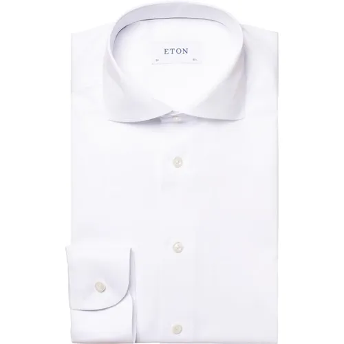 Business Shirt Slim Fit , male, Sizes: 4XL, XL, M, S, L, XS, 2XL, 3XL - Eton - Modalova