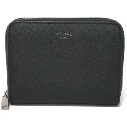 Pre-owned Wallets, female, , Size: ONE SIZE Pre-owned Leather wallets - Celine Vintage - Modalova