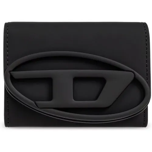 Wallet with logo 1DR Card Holder BI , female, Sizes: ONE SIZE - Diesel - Modalova