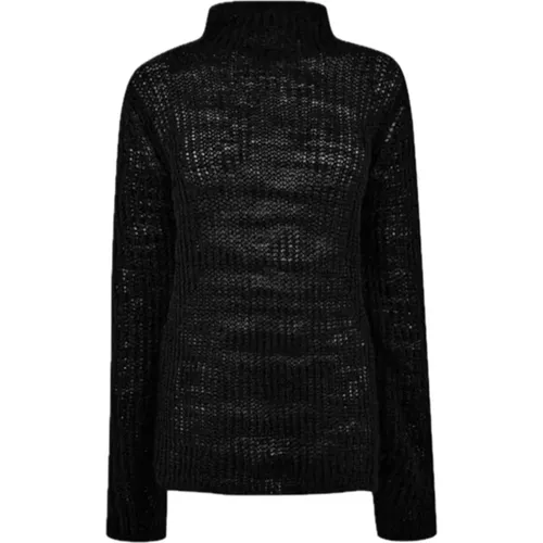 Loose-Knit Linen-Blend Sweater , male, Sizes: L, M - Dries Van Noten - Modalova
