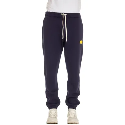 Sweatpants, male, , Size: M Trousers with Elastic Waist - Autry - Modalova