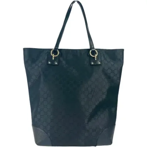 Pre-owned Tote Bags, female, , Size: ONE SIZE Pre-owned Canvas gucci-bags - Gucci Vintage - Modalova