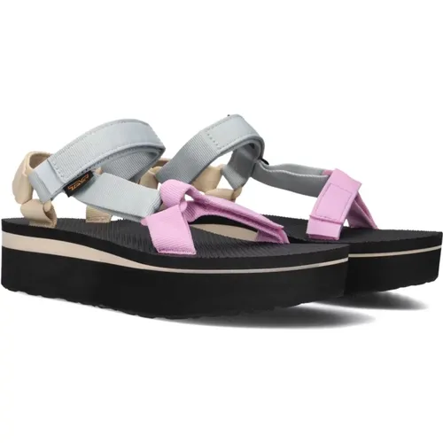 Plateau-Sandalen W Flatform Universal , Damen, Größe: 36 EU - Teva - Modalova