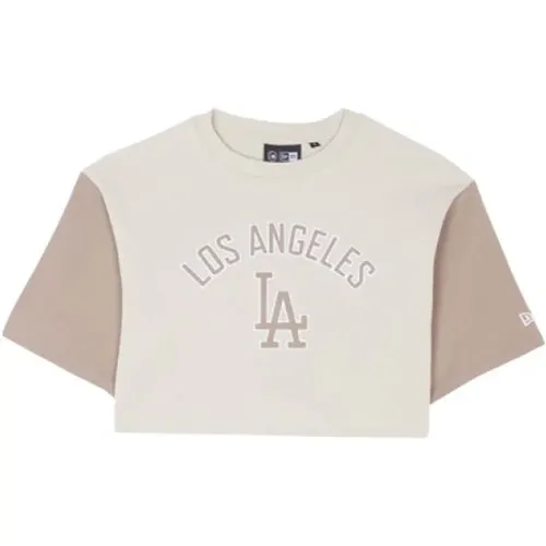 LA Dodgers Crop T-shirt Lifestyle - new era - Modalova