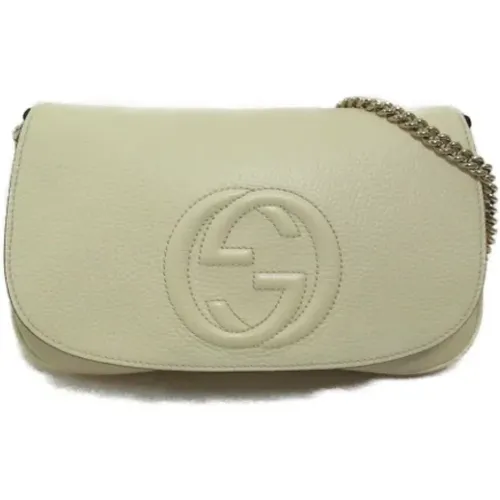 Pre-owned Cross Body Bags, female, , Size: ONE SIZE Pre-owned Leather gucci-bags - Gucci Vintage - Modalova