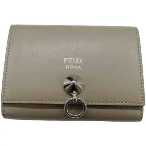 Pre-owned Wallets, female, , Size: ONE SIZE Pre-owned Leather wallets - Fendi Vintage - Modalova