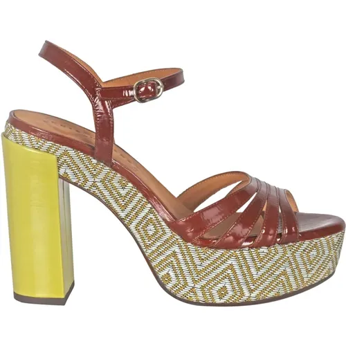 High Heel Sandals, female, , Size: 9 US Leather Platform Sandals - Chie Mihara - Modalova