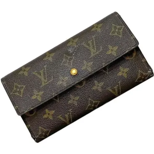 Pre-owned Canvas wallets , female, Sizes: ONE SIZE - Louis Vuitton Vintage - Modalova