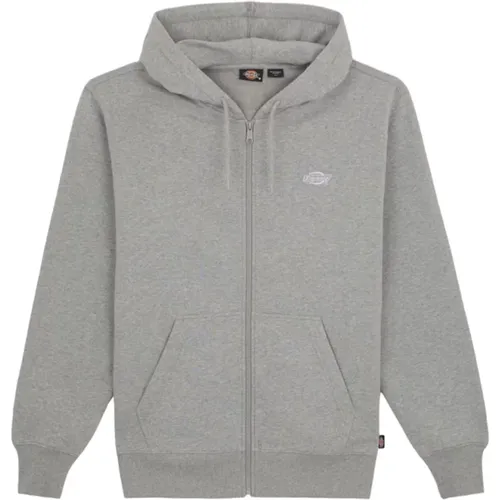 Hoodie mit durchgehendem Reißverschluss , Herren, Größe: L - Dickies - Modalova