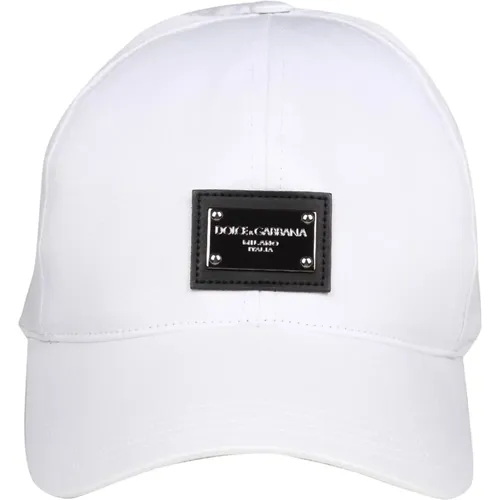 Optical Aw23 Baseball Cap , male, Sizes: 60 CM, 59 CM - Dolce & Gabbana - Modalova