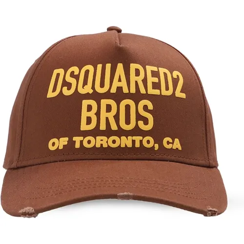 Caps, male, , Size: ONE SIZE Baseball cap - Dsquared2 - Modalova