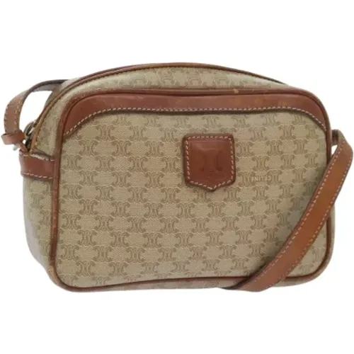 Pre-owned Cross Body Bags, female, , Size: ONE SIZE Pre-owned Leather celine-bags - Celine Vintage - Modalova