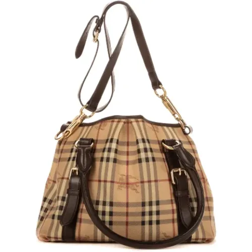 Pre-owned Canvas totes , female, Sizes: ONE SIZE - Burberry Vintage - Modalova