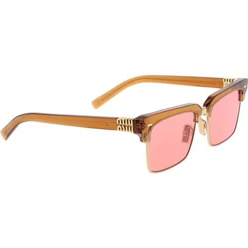 Sunglasses, unisex, , Size: ONE SIZE Stylish Sunglasses - Miu Miu - Modalova