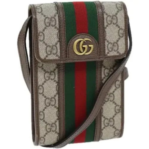 Pre-owned Cross Body Bags, female, , Size: ONE SIZE Pre-owned Leather gucci-bags - Gucci Vintage - Modalova