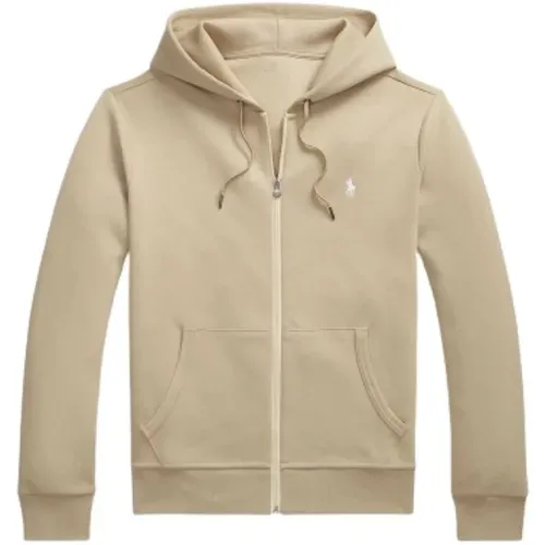 Zip-throughs, male, , Size: 2XL Hooded Zip-Up Sweater - Polo Ralph Lauren - Modalova