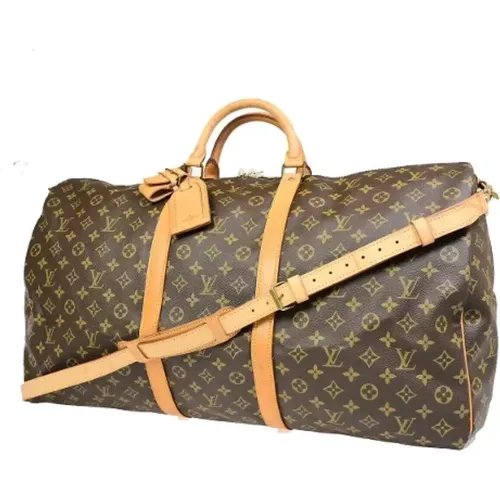 Pre-owned Weekend Bags, female, , Size: ONE SIZE Pre-owned Canvas louis-vuitton-bags - Louis Vuitton Vintage - Modalova