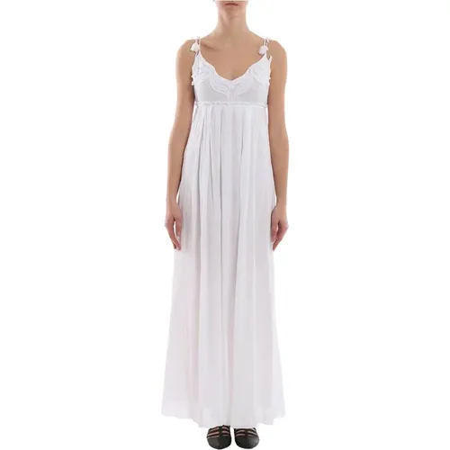 Elegant Maxi Dress , female, Sizes: M - Dondup - Modalova