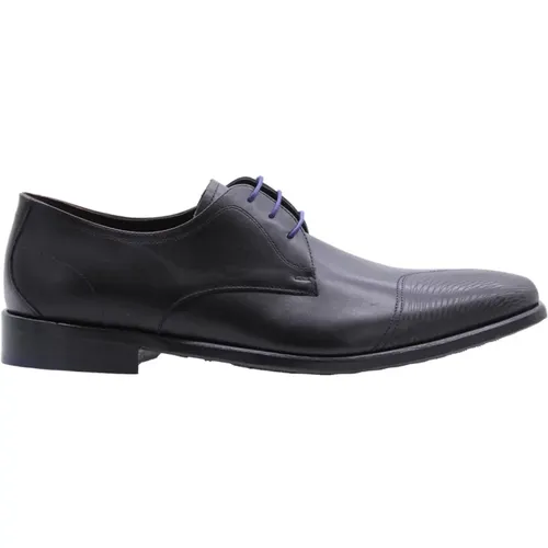 Lace-Up Shoe Martelange , male, Sizes: 7 UK, 13 UK, 8 UK, 12 UK, 10 UK, 7 1/2 UK, 10 1/2 UK, 8 1/2 UK - Floris van Bommel - Modalova