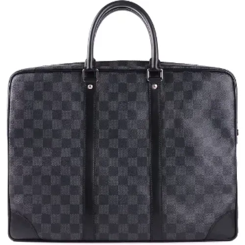 Pre-owned Leather louis-vuitton-bags , male, Sizes: ONE SIZE - Louis Vuitton Vintage - Modalova