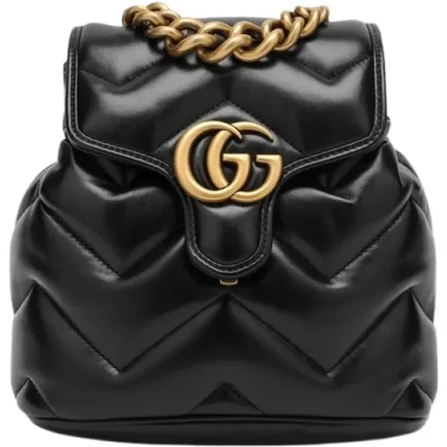 Handbags, female, , Size: ONE SIZE Marmont Nappa Handbag - Gucci - Modalova