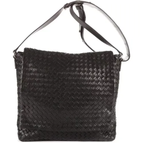 Pre-owned Cross Body Bags, female, , Size: ONE SIZE Pre-owned Leather shoulder-bags - Bottega Veneta Vintage - Modalova