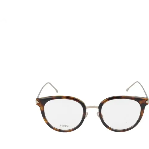 Stylish Eyeglasses FF 0166 , female, Sizes: 48 MM - Fendi - Modalova