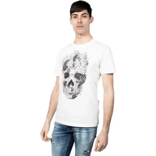 Herren T-Shirt aus Baumwolle , Herren, Größe: XL - Antony Morato - Modalova