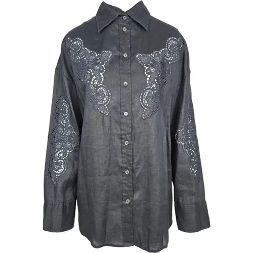 Tunics, female, , Size: M Embroidered Shirt - P.a.r.o.s.h. - Modalova