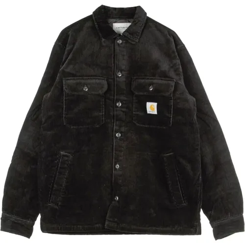 Velvet Quilted Shirt Jacket , male, Sizes: XL - Carhartt WIP - Modalova