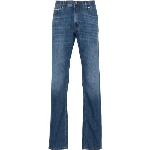 Blaue Straight Jeans Casual Stil - Brioni - Modalova