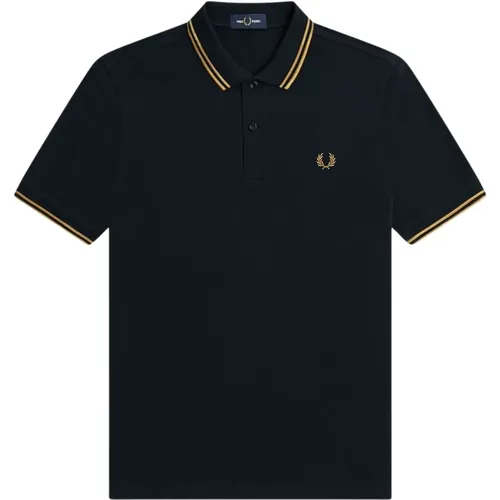 Double Stripe Polo Shirt M3600 , male, Sizes: S - Fred Perry - Modalova