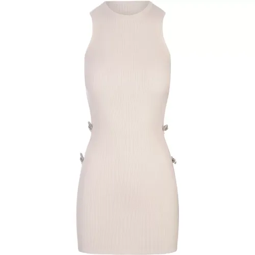 Sleeveless Mini Dress with Side Bows , female, Sizes: S, XS - Mach & Mach - Modalova