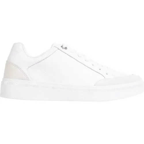 Weiße Court Sneaker Damenschuhe , Damen, Größe: 41 EU - Tommy Hilfiger - Modalova