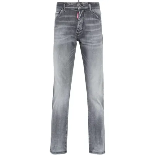 Distressed Skinny Denim Jeans , Herren, Größe: 2XL - Dsquared2 - Modalova