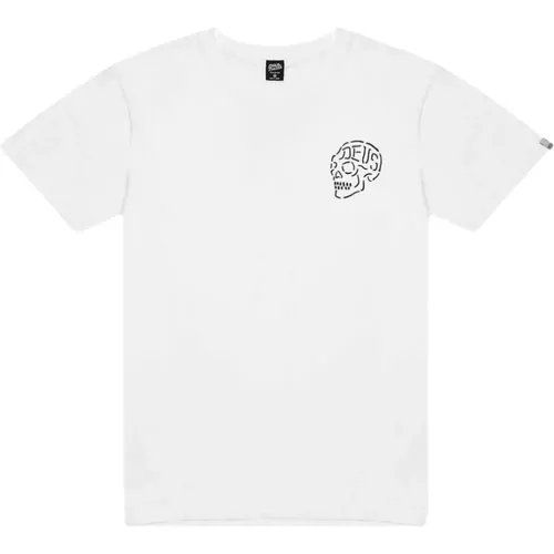 T-Shirts, male, , Size: L Venice Skull Tee - Deus Ex Machina - Modalova