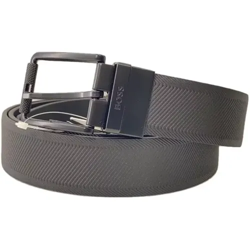 Leather Belt , male, Sizes: ONE SIZE - Hugo Boss - Modalova