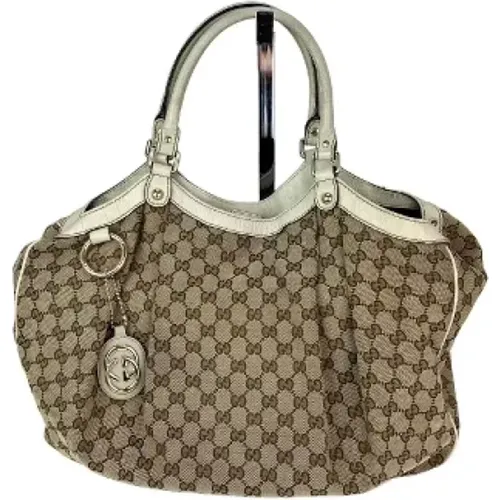 Pre-owned Canvas gucci-bags , female, Sizes: ONE SIZE - Gucci Vintage - Modalova