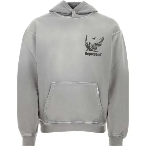 Sommer Spirits Baumwoll-Sweatshirt , Herren, Größe: L - REPRESENT - Modalova