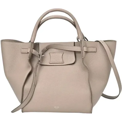 Pre-owned Tote Bags, female, , Size: ONE SIZE Pre-owned Leather totes - Celine Vintage - Modalova