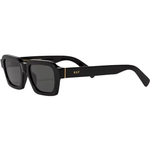 Verfeinerte Sonnenbrille mit 70er und Street-Avantgarde-Stil , Herren, Größe: ONE Size - Retrosuperfuture - Modalova