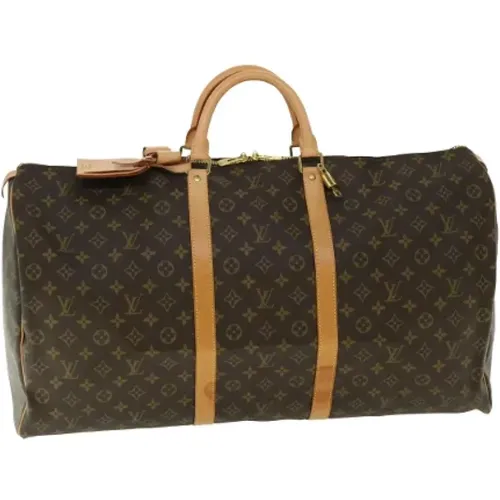 Pre-owned Canvas travel-bags , female, Sizes: ONE SIZE - Louis Vuitton Vintage - Modalova