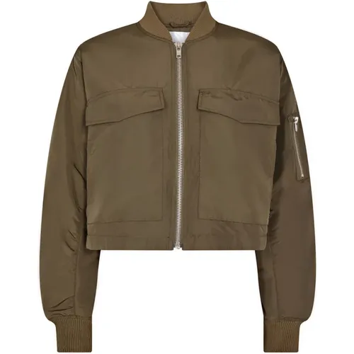 Stylish Trice Crop Jacket , female, Sizes: XL - Co'Couture - Modalova